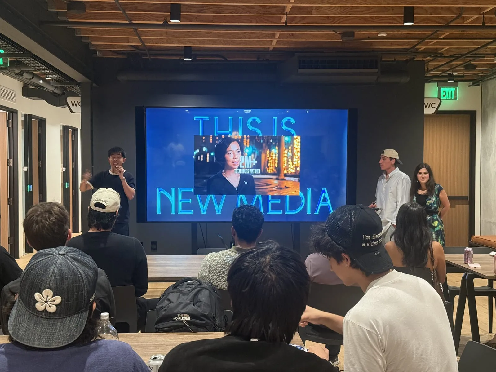 An a16z New Media event in Santa Monica